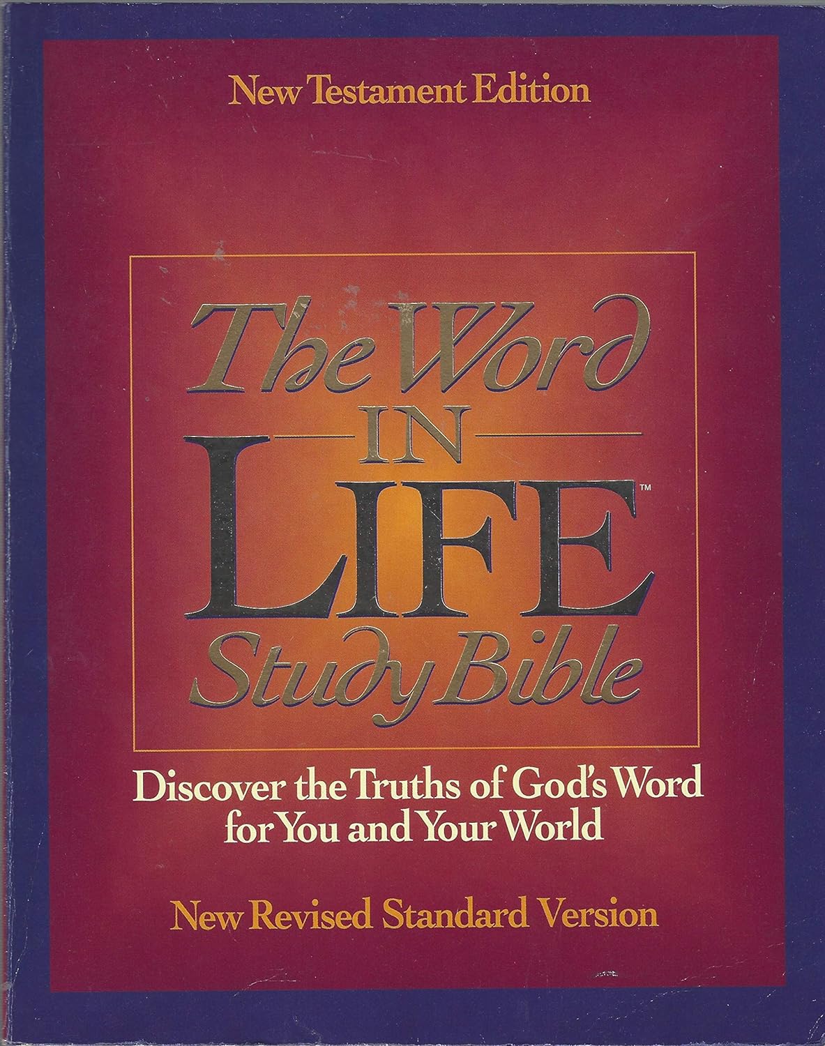 NRSV Word of Life Study Bible, New Testament image 0