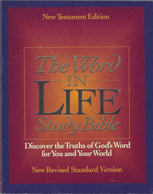 NRSV Word of Life Study Bible, New Testament image 0