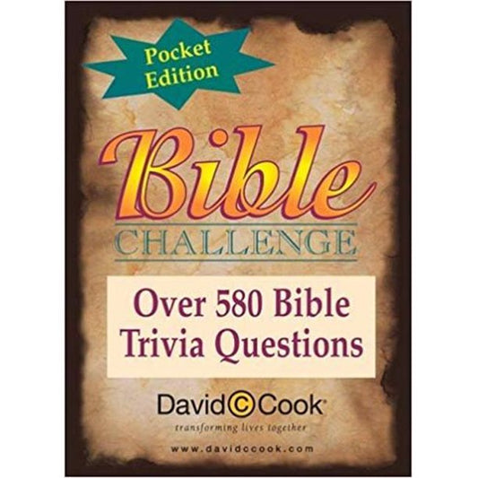 Bible Challenge Card Game: Pocket Edition