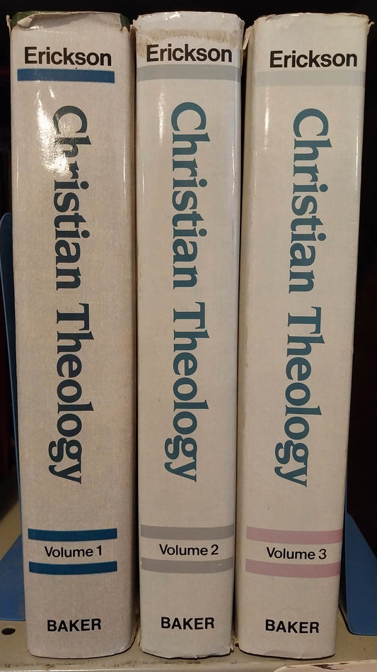 Christian Theology 3 Volume Set by Millard Erickson image 0