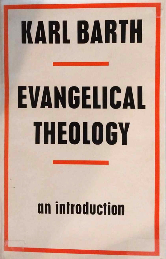 Evangelical Theology: An Introduction by Karl Barth image 0