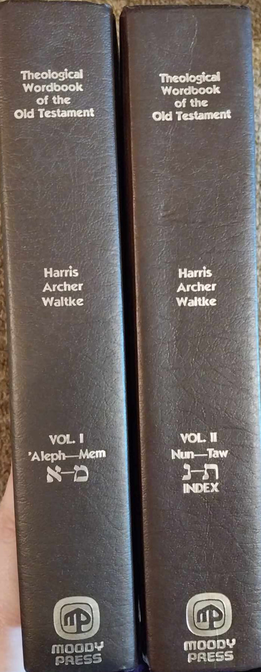 Theological Wordbook of The Old Testament 2-Volume Set image 0