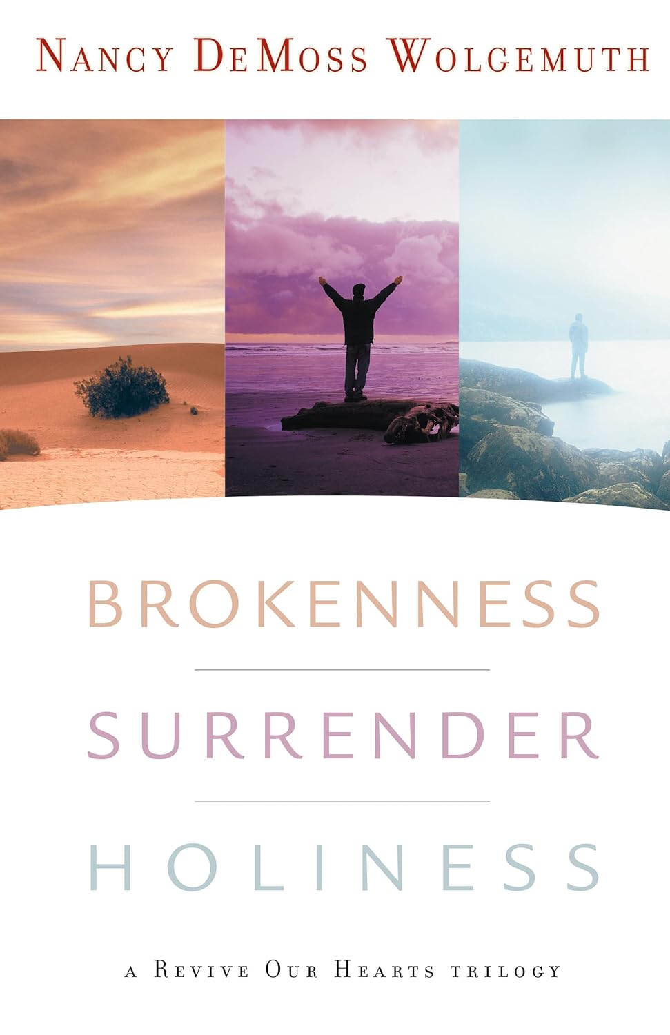 Brokenness, Surrender, Holiness: Revive Our Hearts Trilogy by Nancy Leigh DeMoss image 0