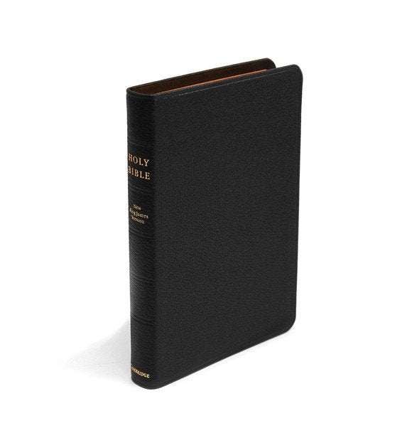 NKJV Pitt Minion Reference Edition, Black Goatskin Leather image 3