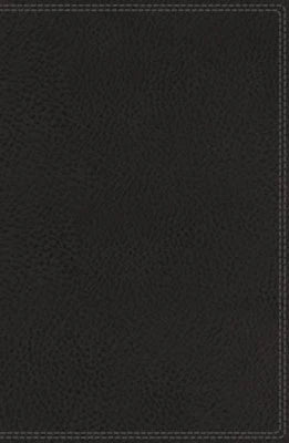NIV Preacher's Bible, Verse-by-Verse Format, Comfort Print, Leathersoft, Black