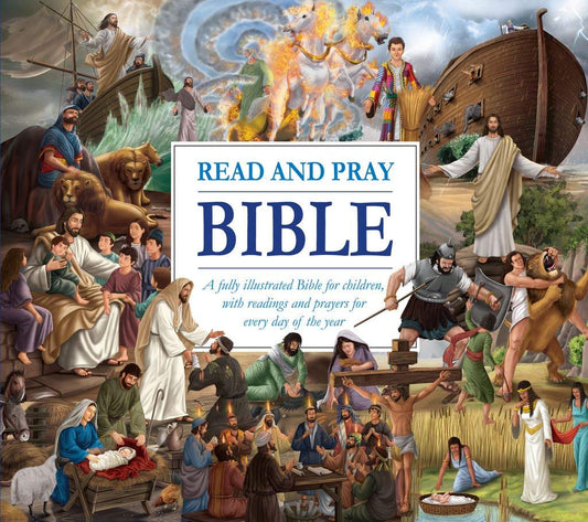 Read and Pray Bible: A Fully Illustrated Bible for Children image 0
