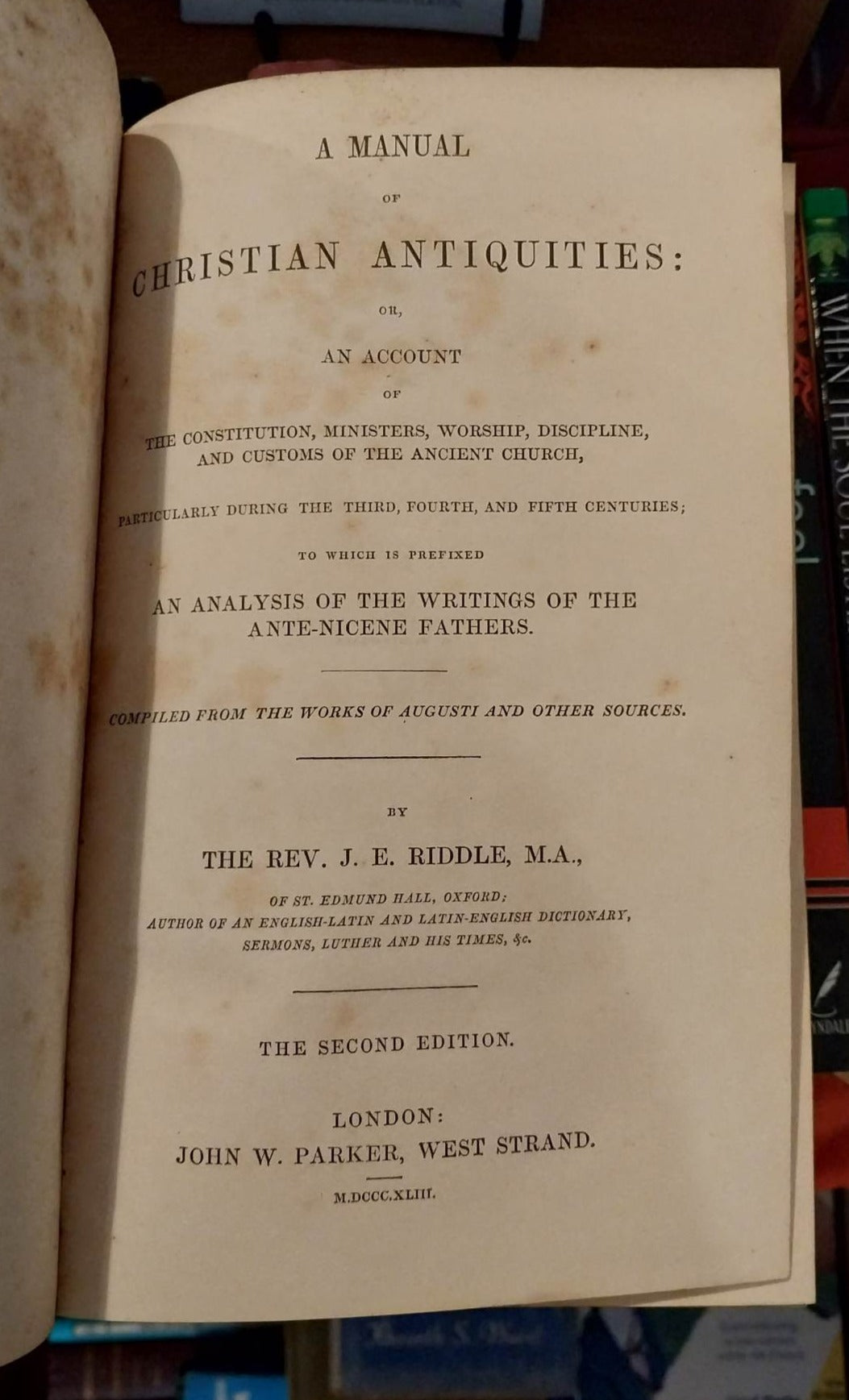 Riddle's Antiquities by J.E. Riddle image 1
