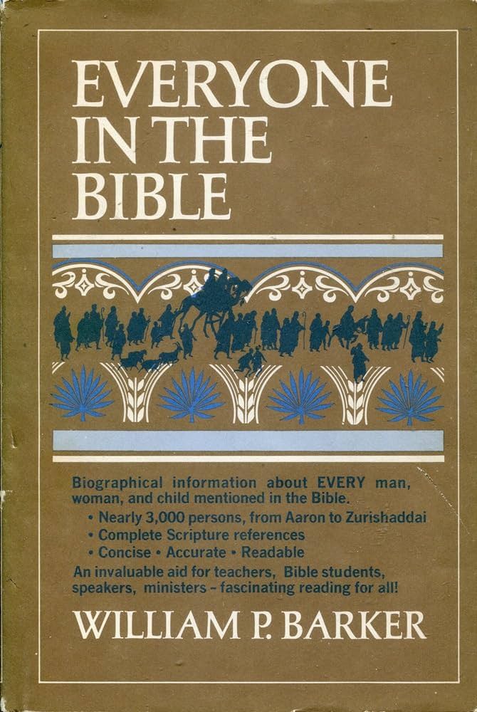 Everyone in the Bible by William P. Barker image 1