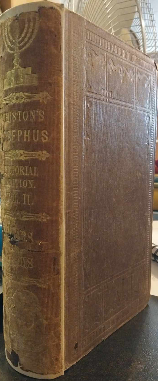 Works of Josephus Vol. II, Translated by William Whiston, 1862 image 0