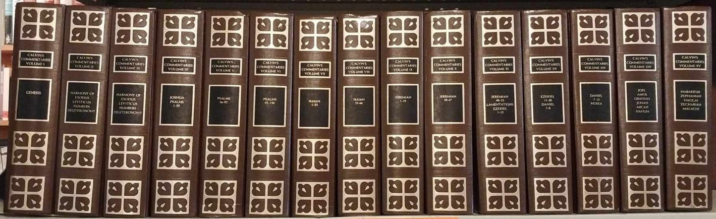 Calvin's Commentaries on the Old Testament 15-Volume Set image 0