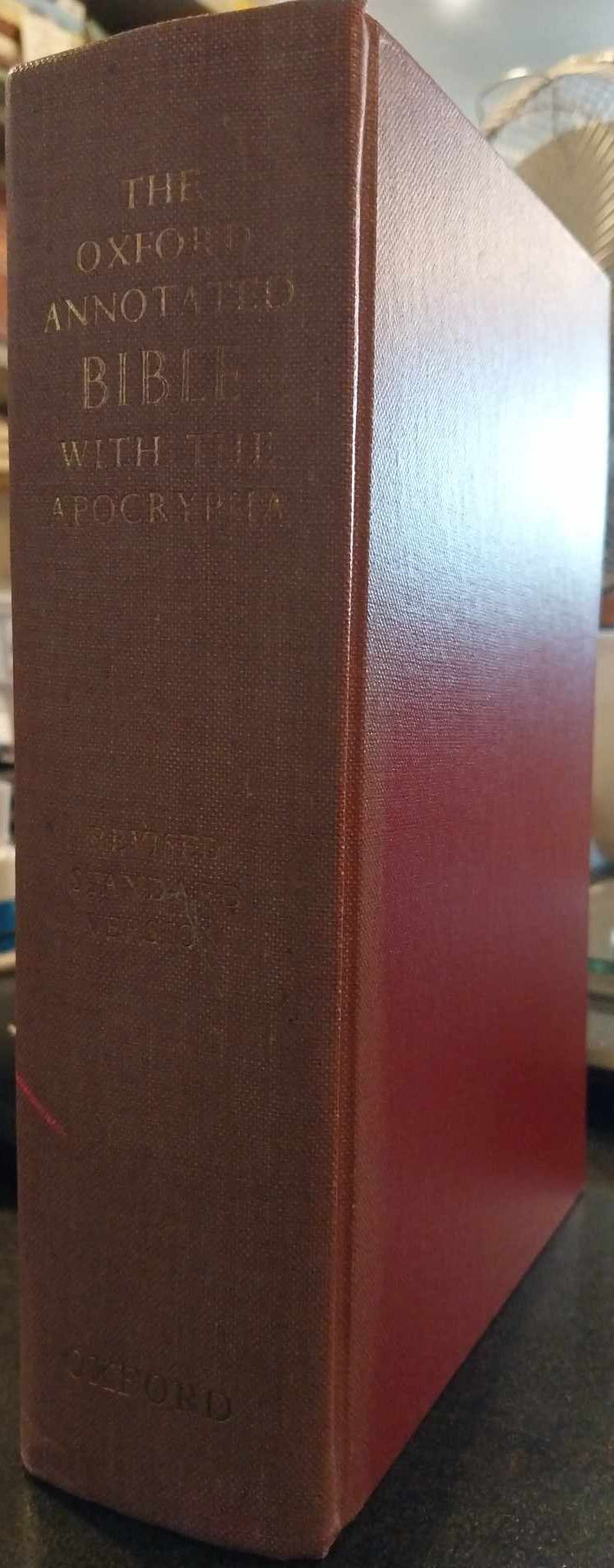 RSV Oxford Annotated Bible, with the Apocrypha image 0