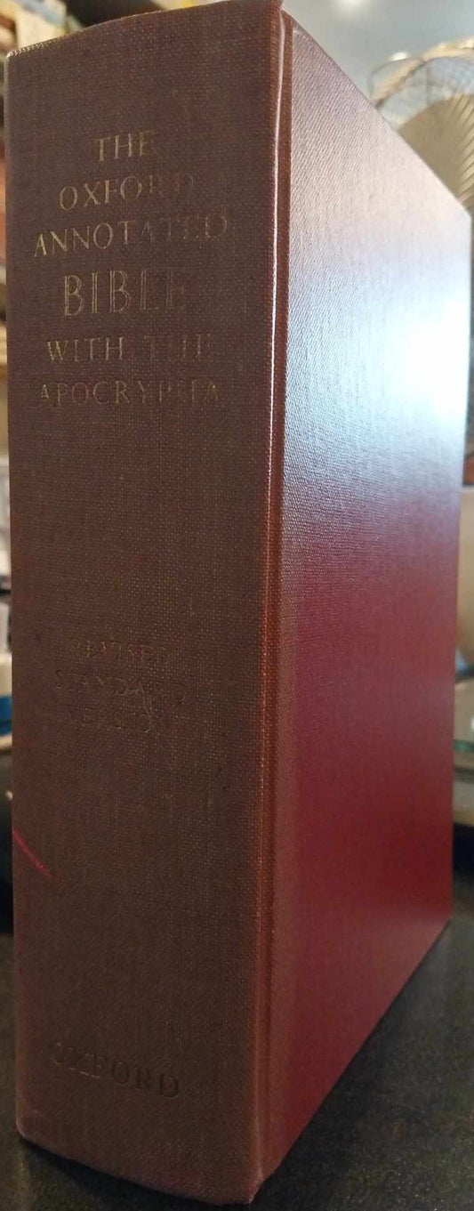 RSV Oxford Annotated Bible, with the Apocrypha image 0
