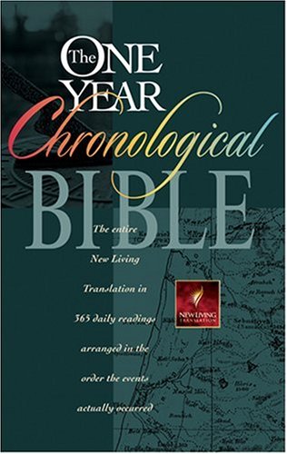 NLT One Year Chronological Bible image 0