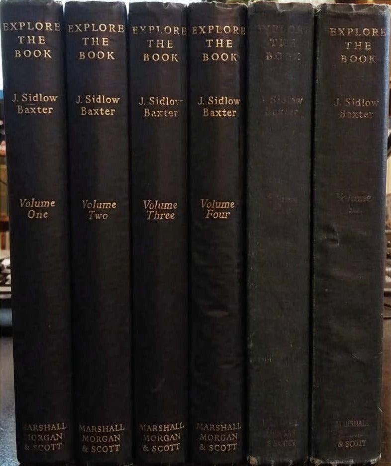 Explore The Book by J. Sidlow Baxter, 6-Volume Set image 0