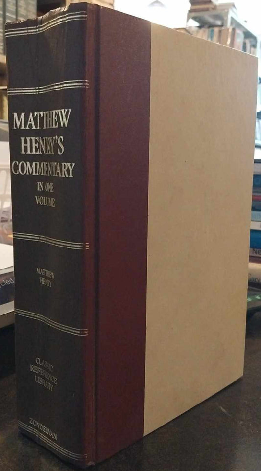 Matthew Henry's Commentary in One Volume, Classic Reference Library Edition image 0