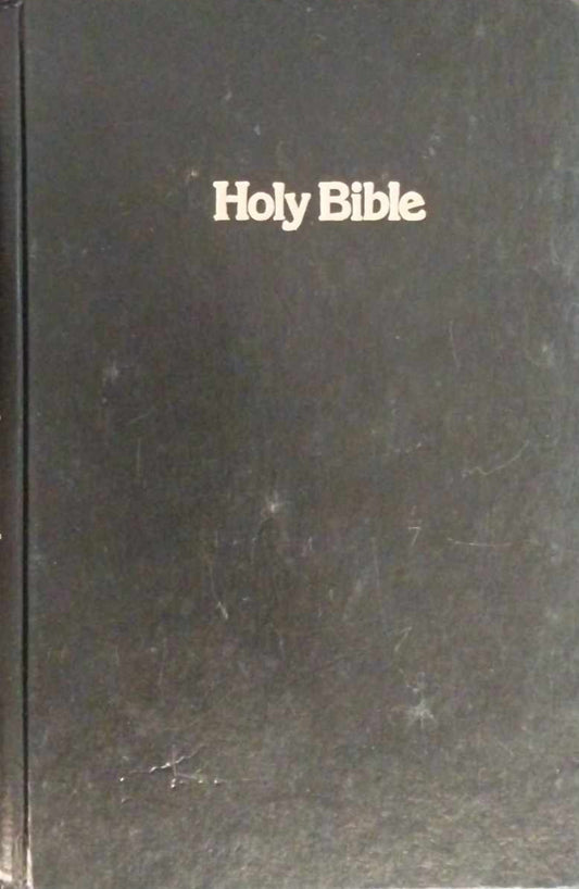 KJV Holy Bible, Black Hardcover image 0