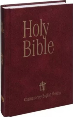 CEV Holy Bible, Red Hardcover, Pew Bible image 0