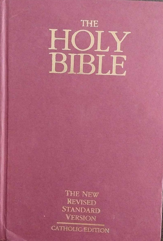 NRSV Holy Bible: Catholic Edition image 0