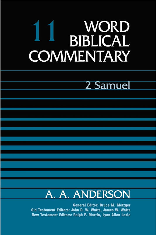 Word Biblical Commentary 11: 2 Samuel by A.A. Anderson image 0