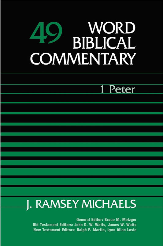 Word Biblical Commentary 49: 1 Peter by J. Ramsey Michaels image 0
