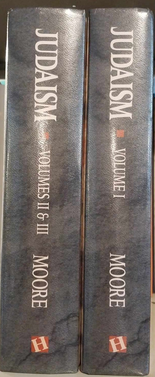 Judaism by George Foot Moore, 2 Volume Set image 0