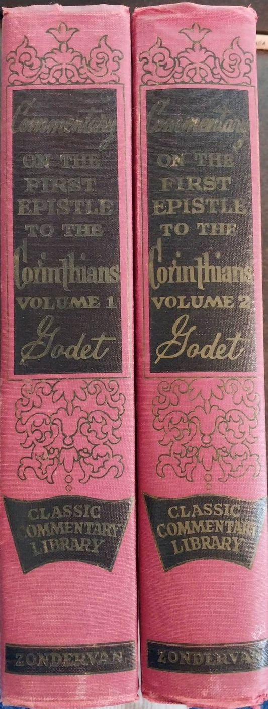 Commentary on the First Epistle to the Corinthians 2-Volume Set by F. L. Godet image 0