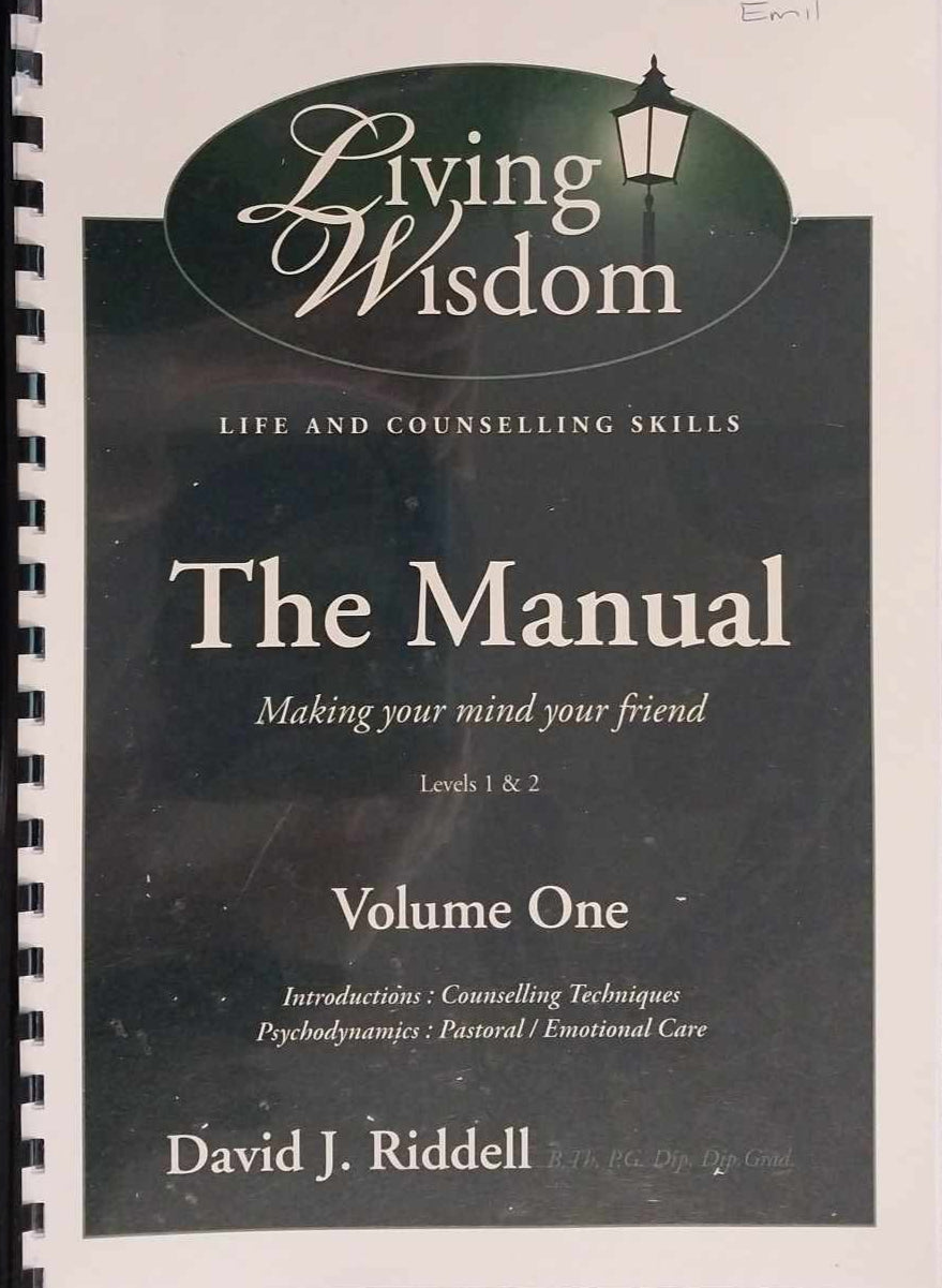 Living Wisdom: The Manual Volume 1 by David J. Riddell image 0