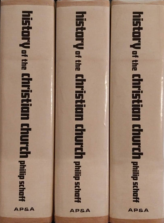 History of the Christian Church by Philip Scaff, 3 Volume Set image 0