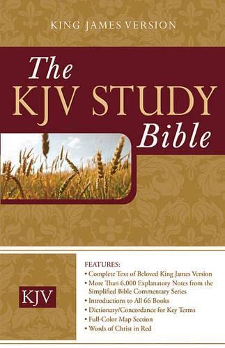 KJV Study Bible, Hardcover image 0