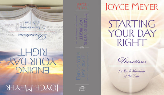 Starting Your Day Right/Ending Your Day Right Flipbook Edition by Joyce Meyer image 0