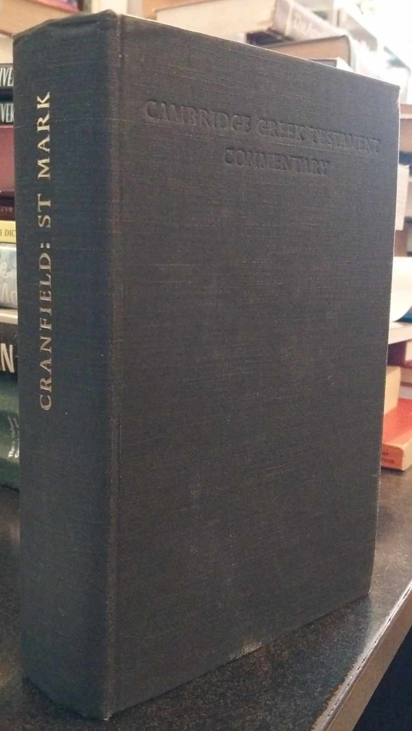 Cambridge Greek Testament Commentary: St Mark by Cranfield image 0