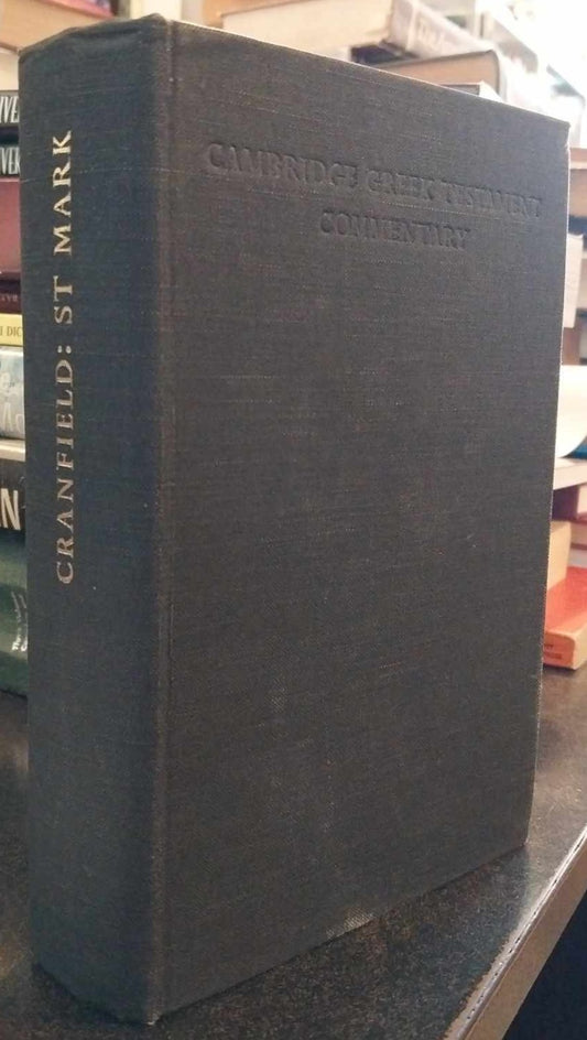 Cambridge Greek Testament Commentary: St Mark by Cranfield image 0