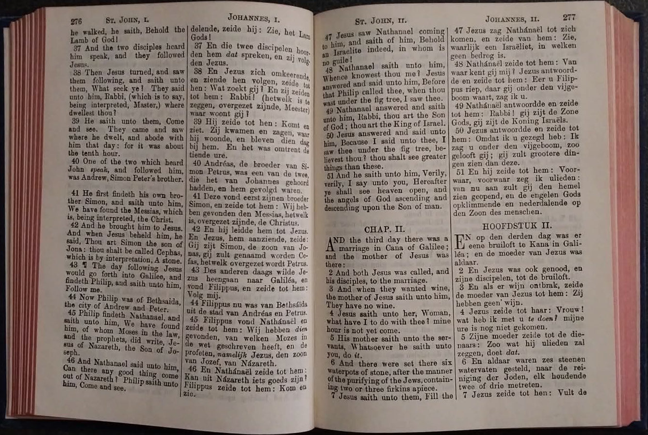 New Testament English & Dutch