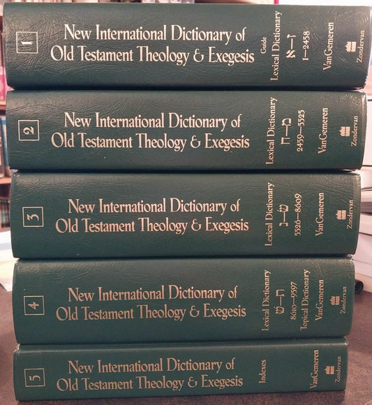 New International Dict. of Old Testament Theology & Exegesis, W. VanGemeren (Ed) image 0