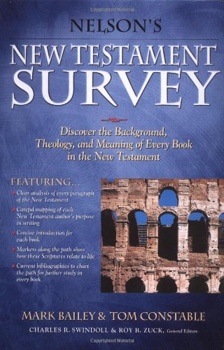 Nelson's New Testament Survey by Mark Bailey & Tom Constable image 0