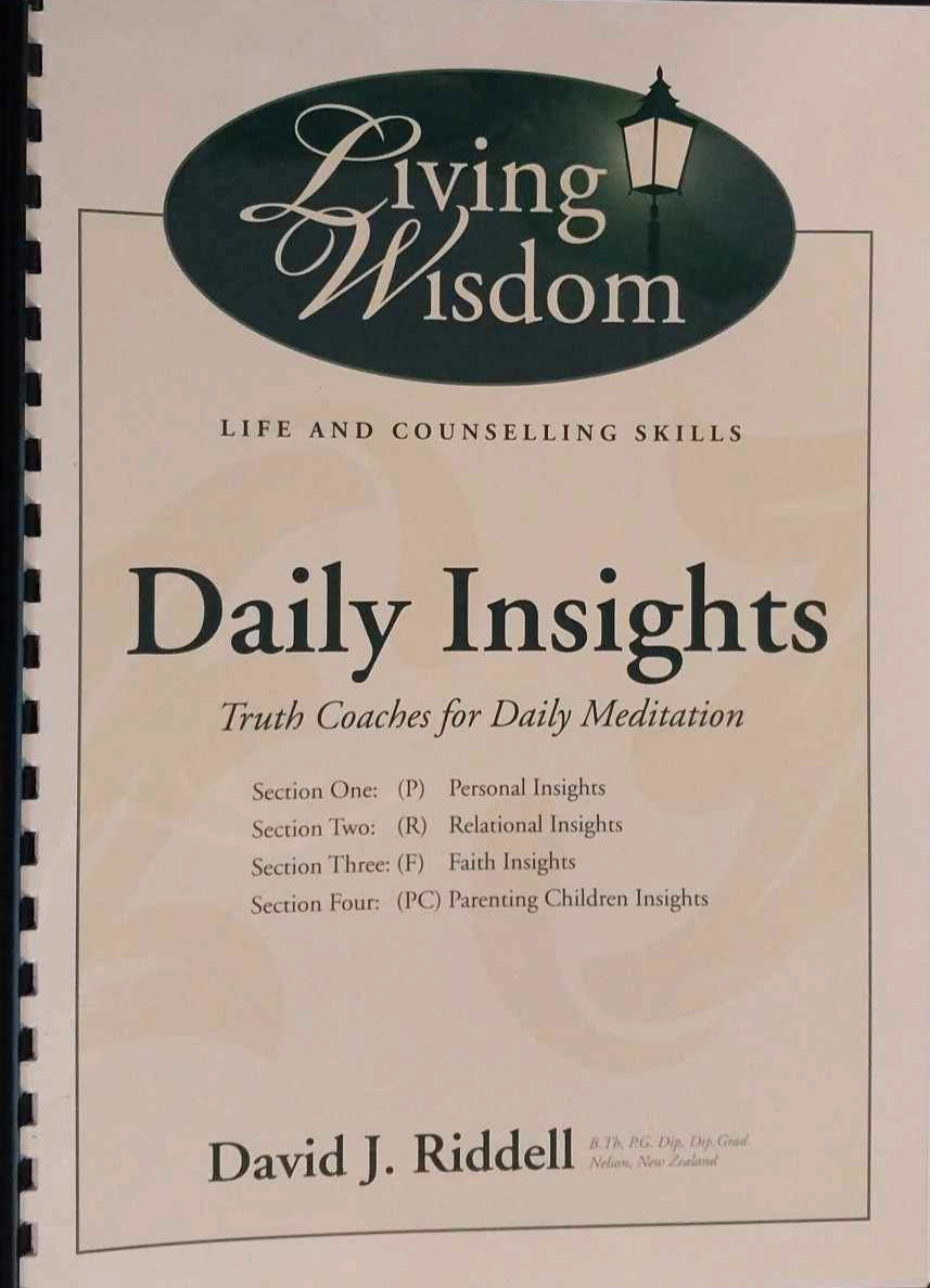 Living Wisdom: Daily Insights by David J. Riddell image 0