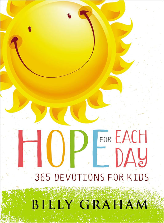 Hope For Each Day: 365 Devotions for Kids by Billy Graham image 0
