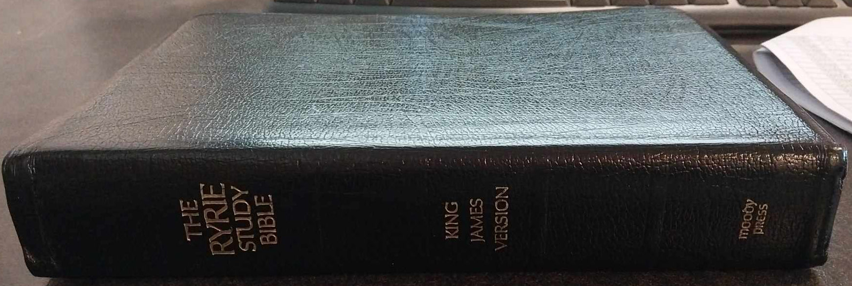 KJV Ryrie Study Bible, Leather Cover image 1