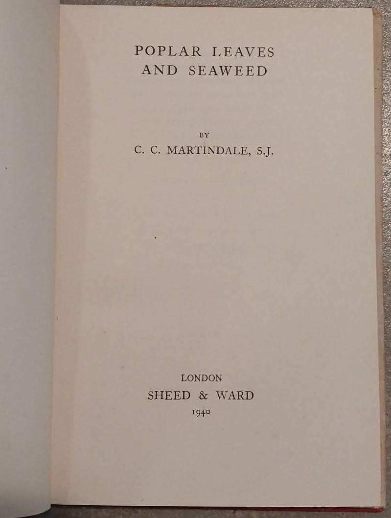 Poplar Leaves & Seaweed by C.C. Martindale