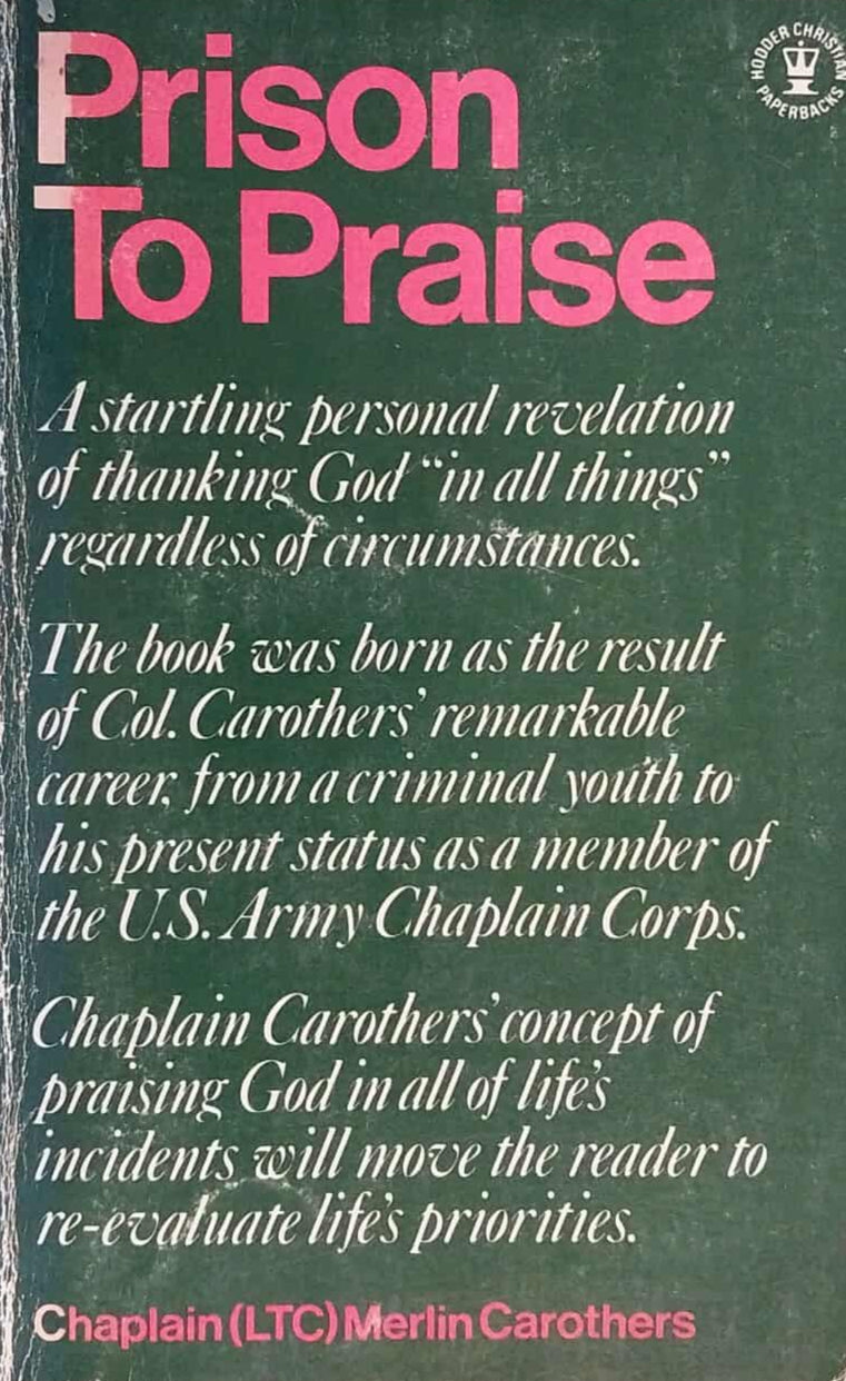Prison to Praise by Merlin R. Carothers image 0