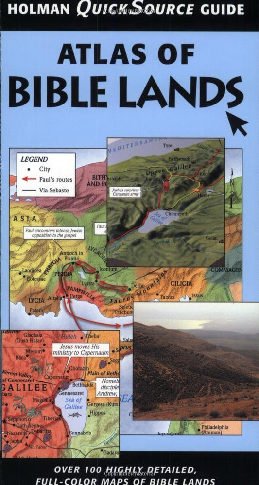 Holman QuickSource Guide: Atlas of Bible Lands image 0