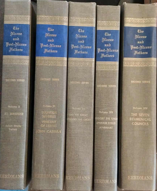 Nicene and Post-Nicene Fathers Volumes X-XIV image 0
