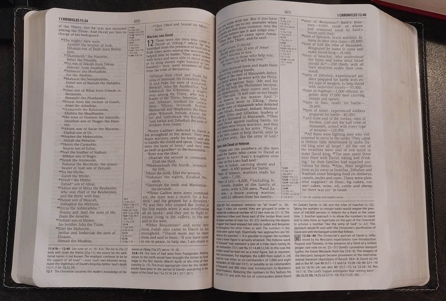 NIV Study Bible, Black Leather image 1