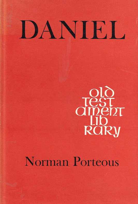 Daniel (Old Testament Library) by Norman Porteous image 0