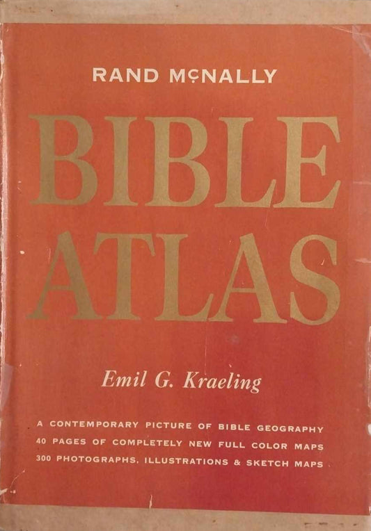 Rand McNally Bible Atlas by Emil G. Kraeling image 0