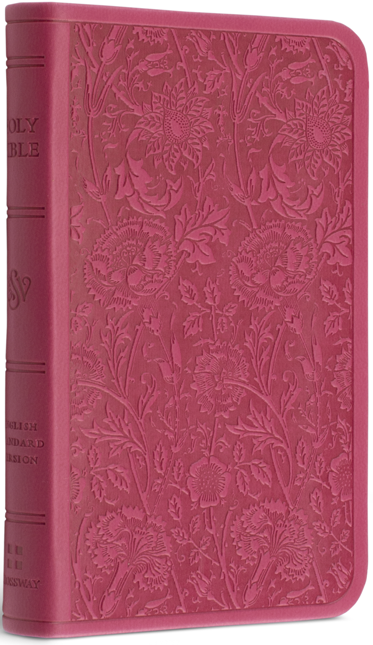 ESV Vest Pocket New Testament with Psalms and Proverbs, Berry Floral