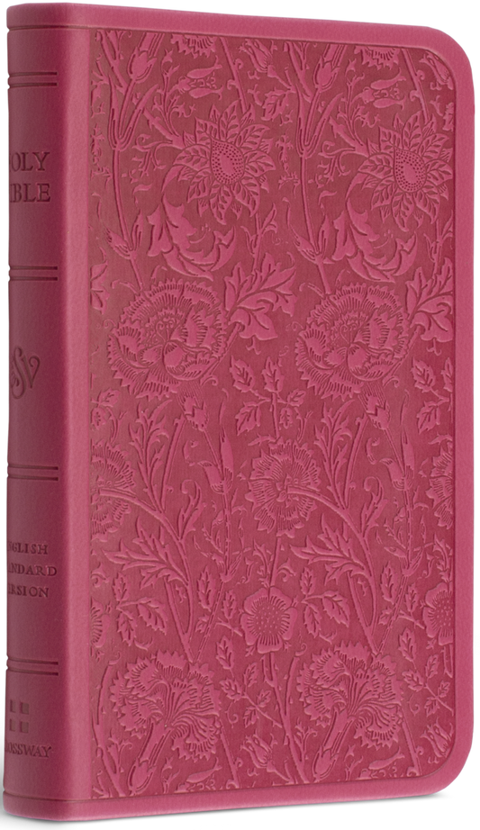 ESV Vest Pocket New Testament with Psalms and Proverbs, Berry Floral