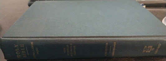 KJV Holy Bible, New Scofield Reference Edition, Extra Large Print