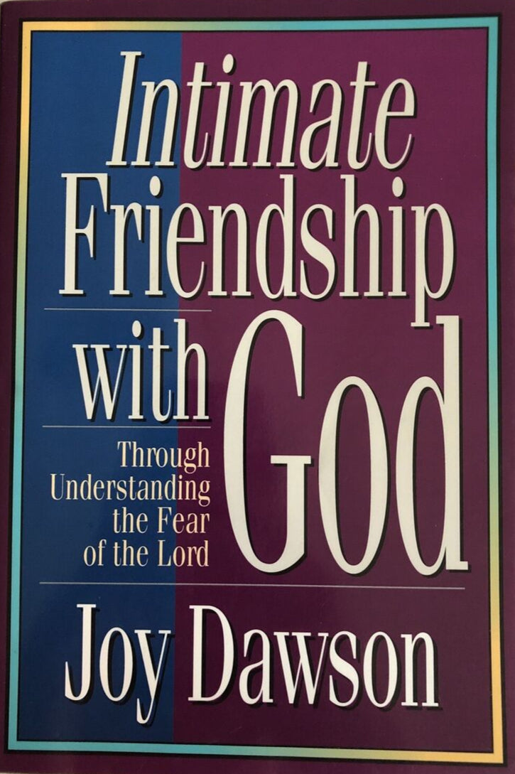 Intimate Friendship with God by Joy Dawson image 0