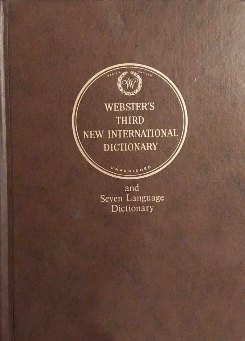 Webster's Third New International Dictionary, 3 Volumes image 1